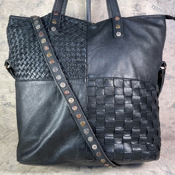 Viola Castellani Milano Woven Tote Shoulder Bag - Picture 2 of 13